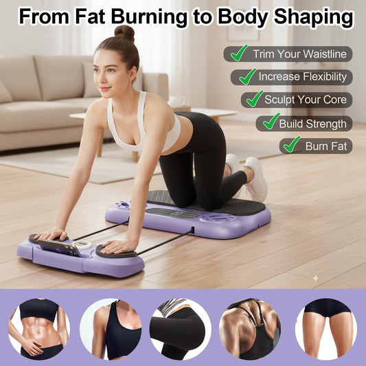 Pilates Board & Push Up System with Timer