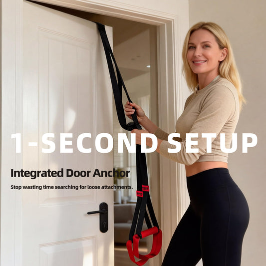 OUUO Suspension Trainer with Door Anchor