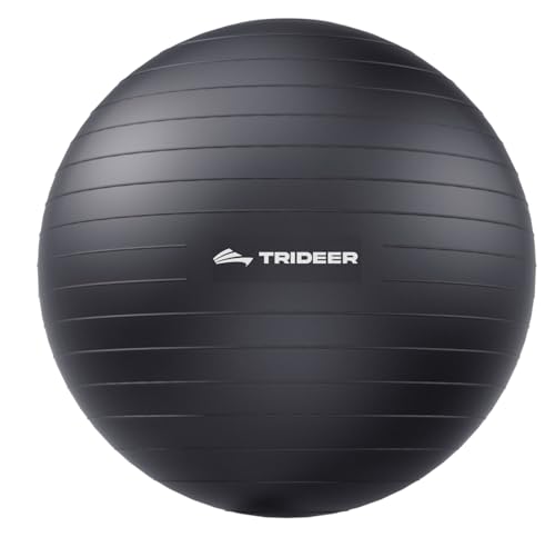 Trideer Stability Ball with Pump for Core Training