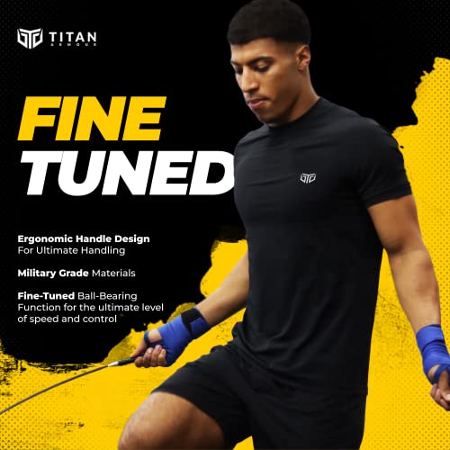 Titan Armour Speed Rope with Steel Cables