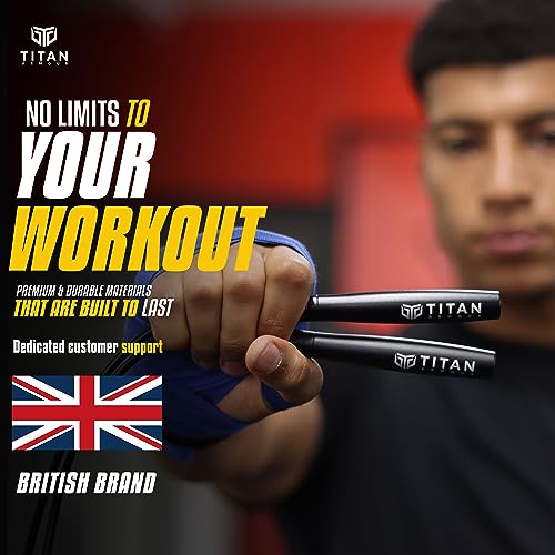 Titan Armour Speed Rope with Steel Cables