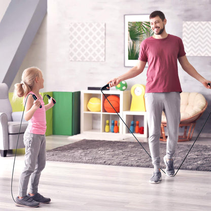 Adjustable Speed Jump Rope with Bearings