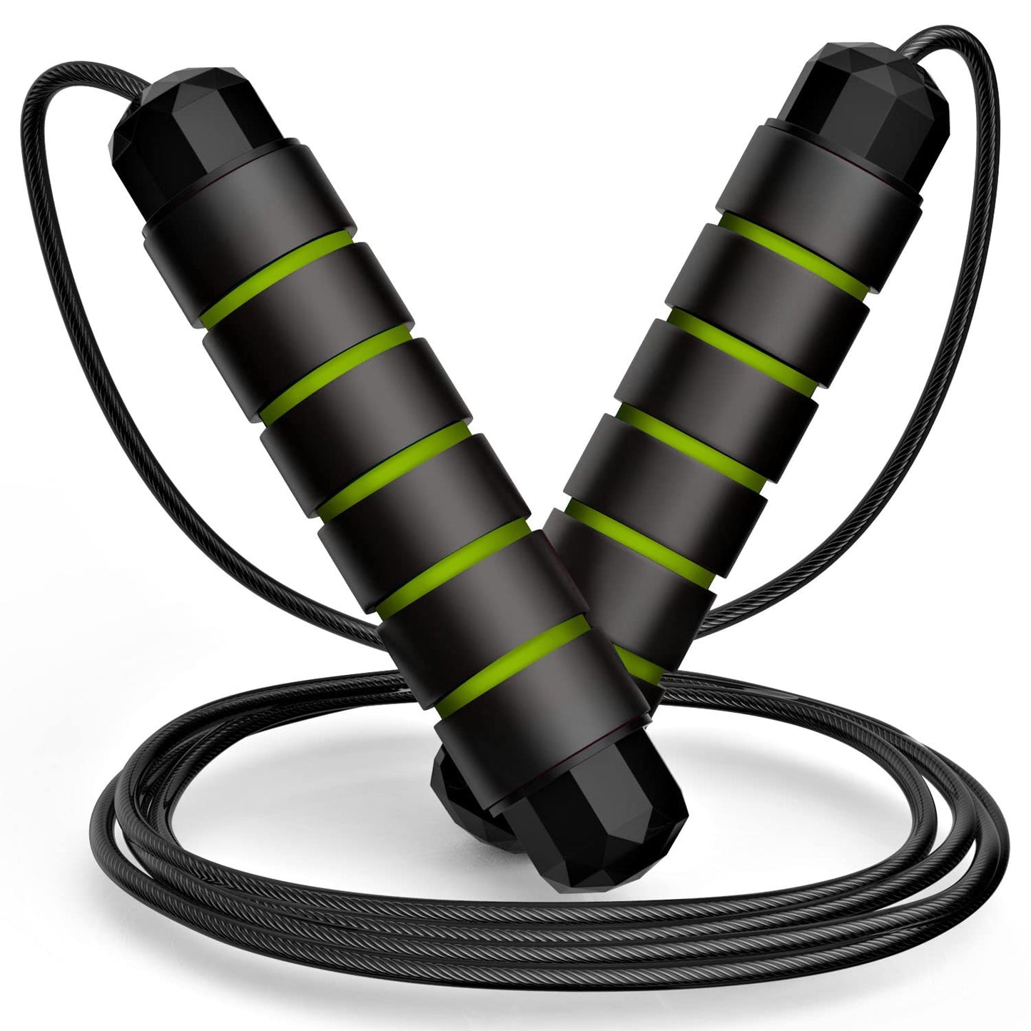 Adjustable Speed Jump Rope with Bearings