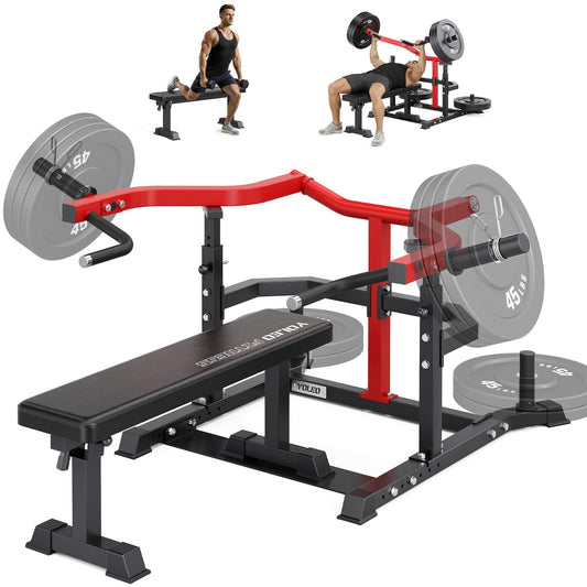 1100LBS Chest Press Machine with Bench