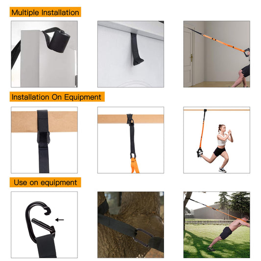 Moulyan Bodyweight Suspension Trainer Kit