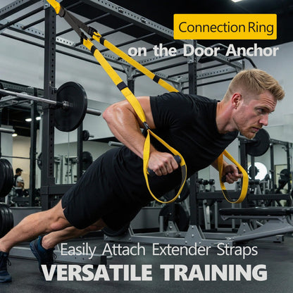 FITKIT Suspension Trainer with Door Anchor