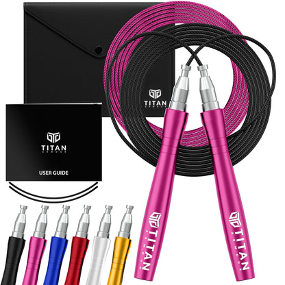 Titan Armour Speed Rope with Steel Cables