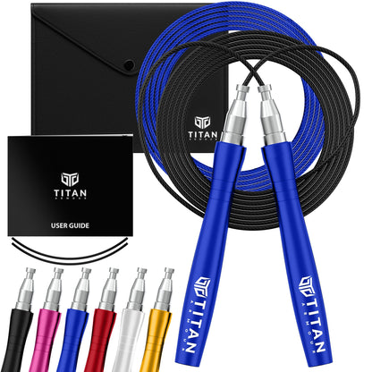 Titan Armour Speed Rope with Steel Cables