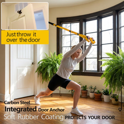 FITKIT Suspension Trainer with Door Anchor